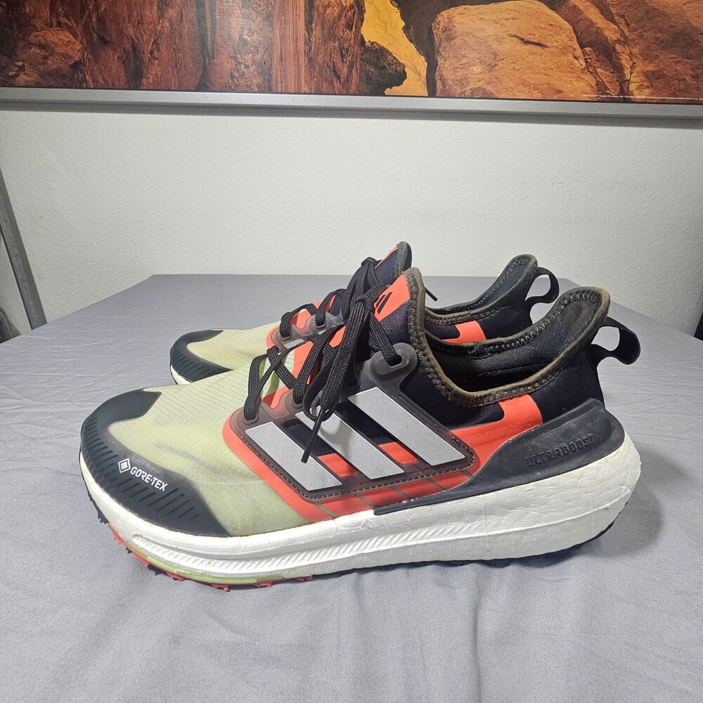 Adidas Ultraboost Light Gore-Tex Men Size 11.5 Lucid Lemon HP6727 Trail